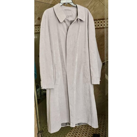 Bugatti Men's Long Trench Coat (Size 106) - Picture 1 of 10